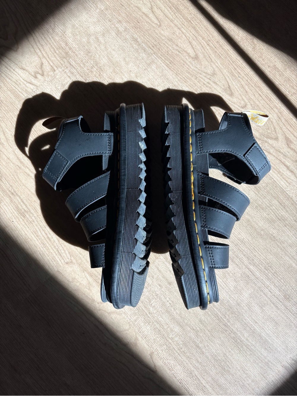 Doc Marten’s Blaire Hydro Leather Sandals - Picture 6 of 6
